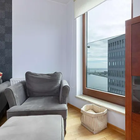 Appartement Sea Towers Z Widokiem Na Morze, 3 Sypialnie I 2 Balkony By Renters Gdynia
