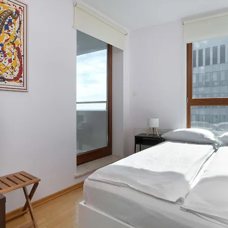 Sea Towers Z Widokiem Na Morze, 3 Sypialnie I 2 Balkony By Renters 아파트 그디니아