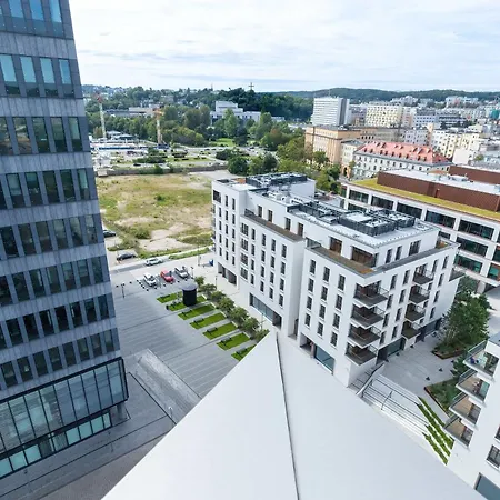 Sea Towers Z Widokiem Na Morze, 3 Sypialnie I 2 Balkony By Renters 아파트 그디니아
