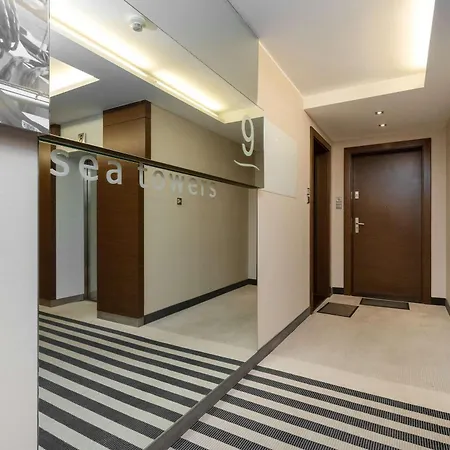 Sea Towers Z Widokiem Na Morze, 3 Sypialnie I 2 Balkony By Renters 아파트 *