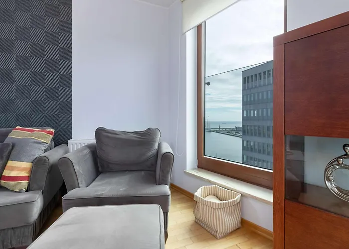Appartement Sea Towers Z Widokiem Na Morze, 3 Sypialnie I 2 Balkony By Renters Gdynia