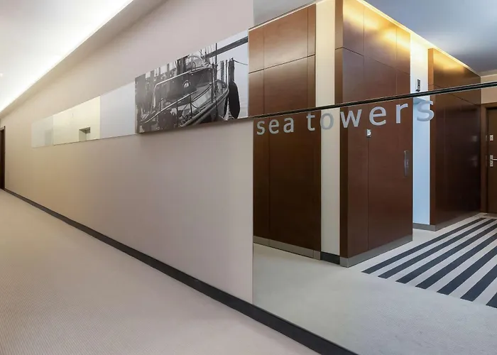 Sea Towers Z Widokiem Na Morze, 3 Sypialnie I 2 Balkony By Renters Appartement